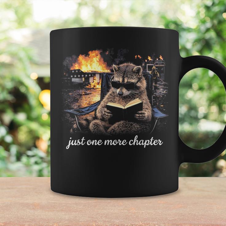 Just One More Chapter Bookish Raccoon Reading Book Reader Graphic Print Coffee Mug Gifts ideas Just One More Chapter Bookish Raccoon Reading Book Reader Graphic Print Coffee Mug Gifts ideas