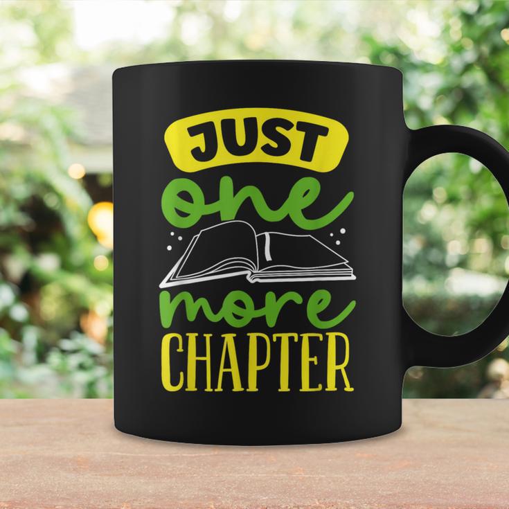 Just One More Chapter Bookworm Book Reading Graphic Print Coffee Mug Gifts ideas