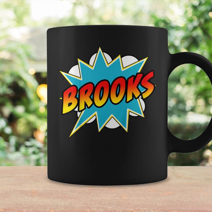 Kids Boys Brooks Comic Book Superhero Name Graphic Print Coffee Mug Gifts ideas Kids Boys Brooks Comic Book Superhero Name Graphic Print Coffee Mug Gifts ideas