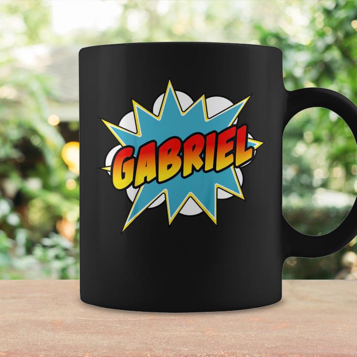 Kids Boys Gabriel Name Comic Book Superhero Graphic Print Coffee Mug Gifts ideas Kids Boys Gabriel Name Comic Book Superhero Graphic Print Coffee Mug Gifts ideas