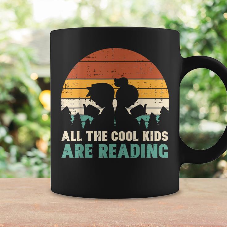 All Kids Are Reading Retro Read Book Lover Boys Girls Small Graphic Print Coffee Mug Gifts ideas