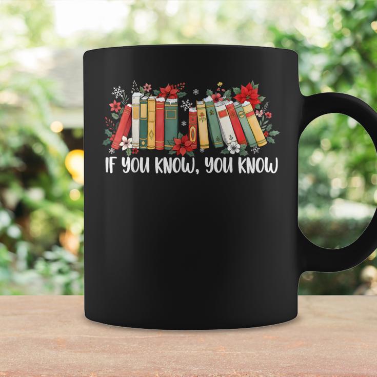 If You Know You Know 6 7 Six Seven Meme Floral Book Lover Graphic Print Coffee Mug Gifts ideas