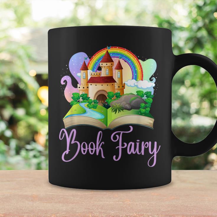 Librarian Book Fairy Library Book Book Fair Teacher Read For Men Women Graphic Print Coffee Mug Gifts ideas