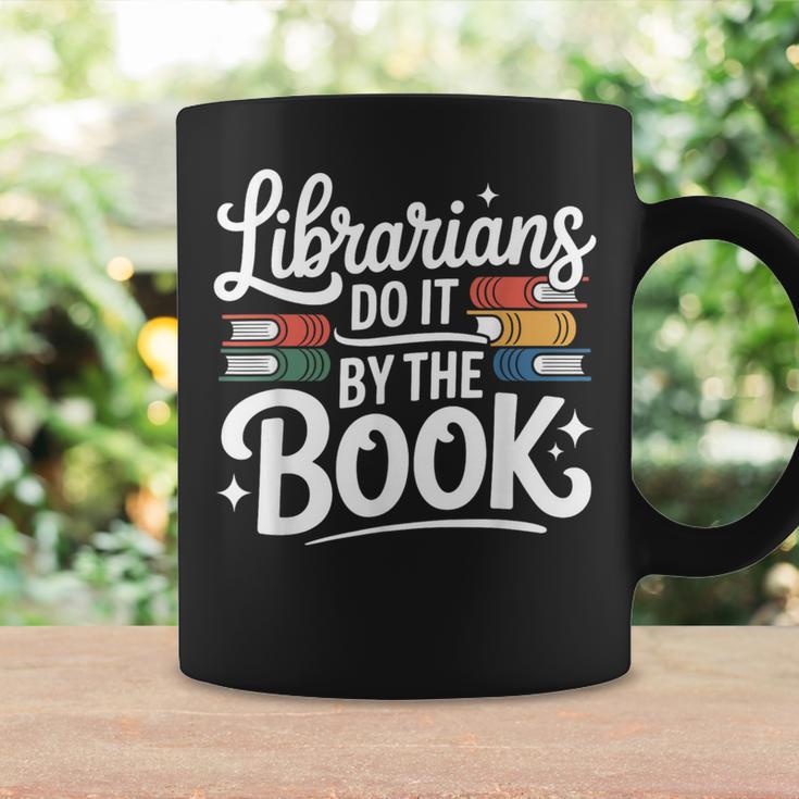 Librarians Do It By The Book Librarian Graphic Print Coffee Mug Gifts ideas