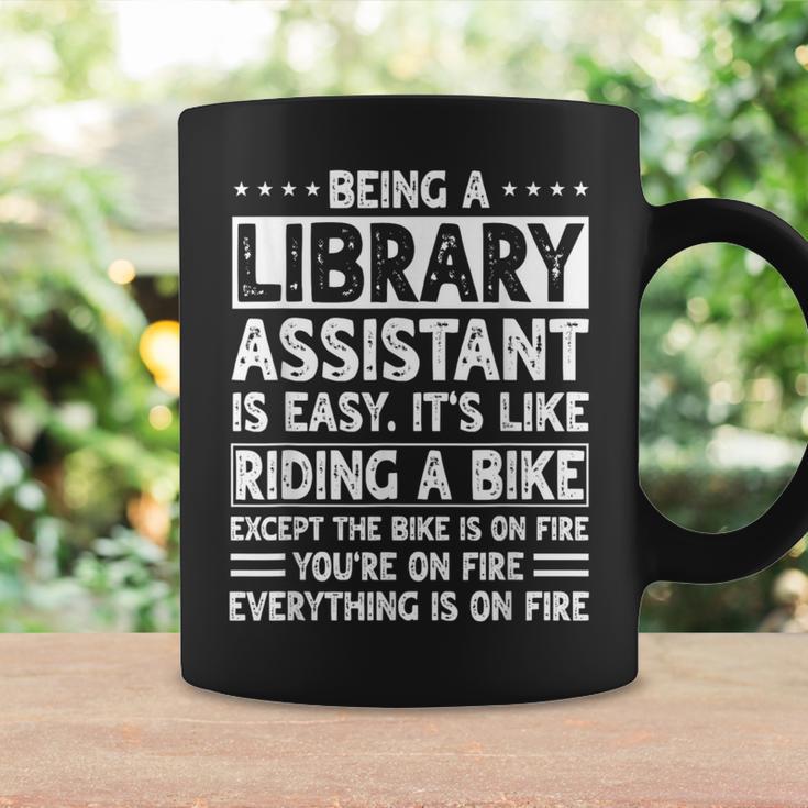Library Assistant Librarian Associate Keeper Book Lover Graphic Print Coffee Mug Gifts ideas