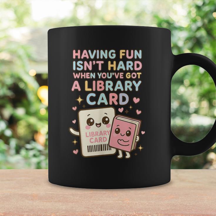 Library Card Shirt Reading Book Lovers For Reader Graphic Print Coffee Mug Gifts ideas