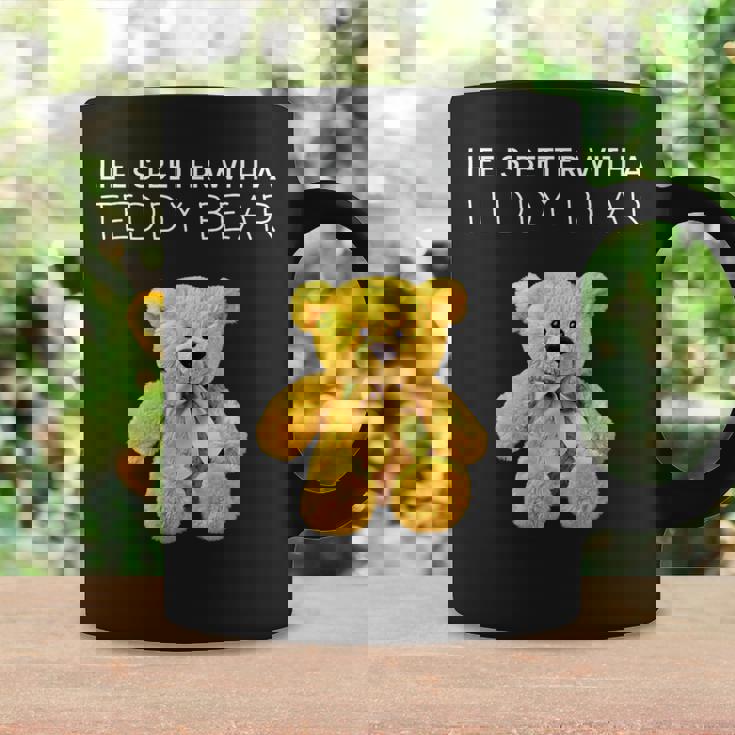 Life Is Better With A Teddy Bear All Life Matters テディベア コーヒーマグ ギフトのアイデア