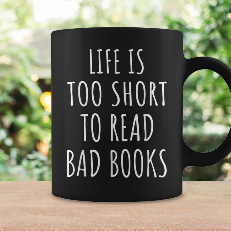 Life Is Too Short To Read Bad Books Bookworm Librarian Graphic Print Coffee Mug Gifts ideas