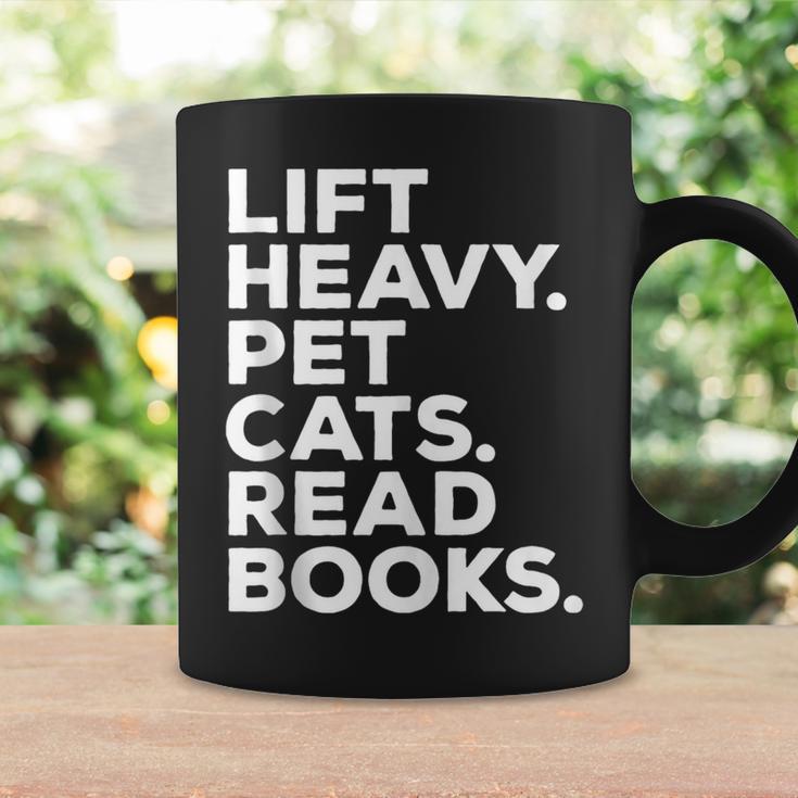 Lift Heavy Pet Cats Read Books Gym Workout Weight Lifter Graphic Print Coffee Mug Gifts ideas Lift Heavy Pet Cats Read Books Gym Workout Weight Lifter Graphic Print Coffee Mug Gifts ideas