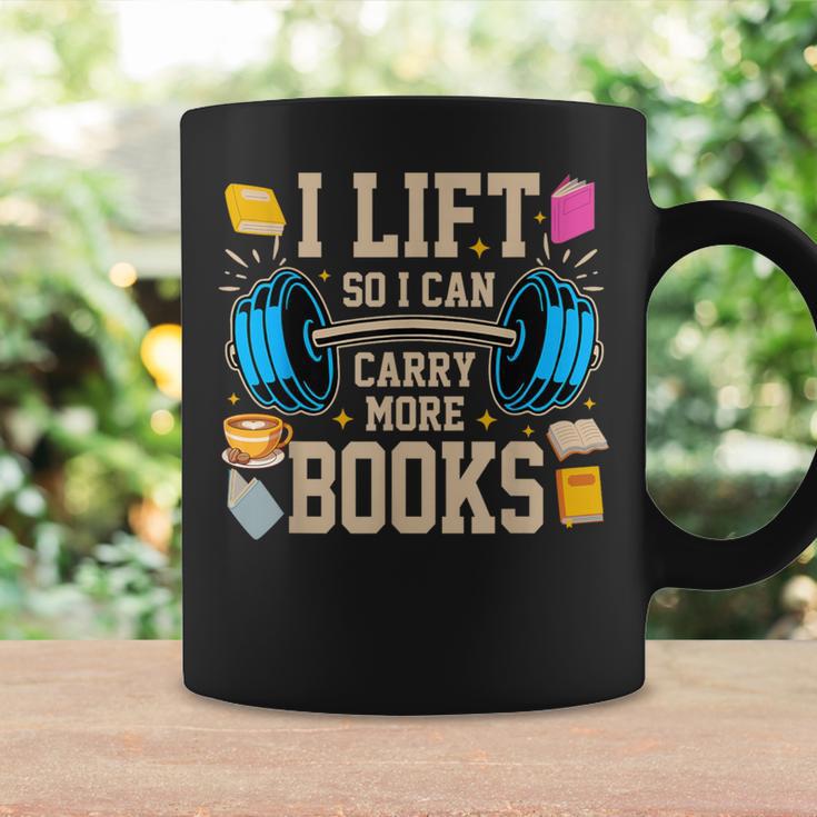 I Lift So I Can Carry More Books Reading Reader Workout Graphic Print Coffee Mug Gifts ideas I Lift So I Can Carry More Books Reading Reader Workout Graphic Print Coffee Mug Gifts ideas