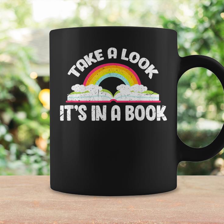 Take A Look It's In A Book Bookworm Reading Graphic Print Coffee Mug Gifts ideas Take A Look It's In A Book Bookworm Reading Graphic Print Coffee Mug Gifts ideas