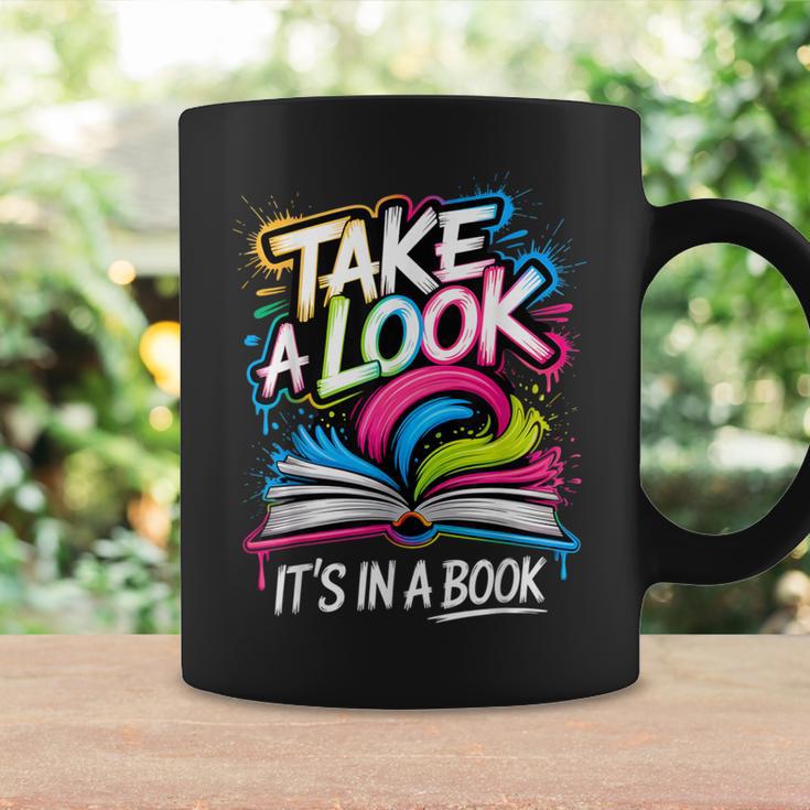Take A Look Its In A Book Street Art Team Bookworm Librarian Graphic Print Coffee Mug Gifts ideas Take A Look Its In A Book Street Art Team Bookworm Librarian Graphic Print Coffee Mug Gifts ideas