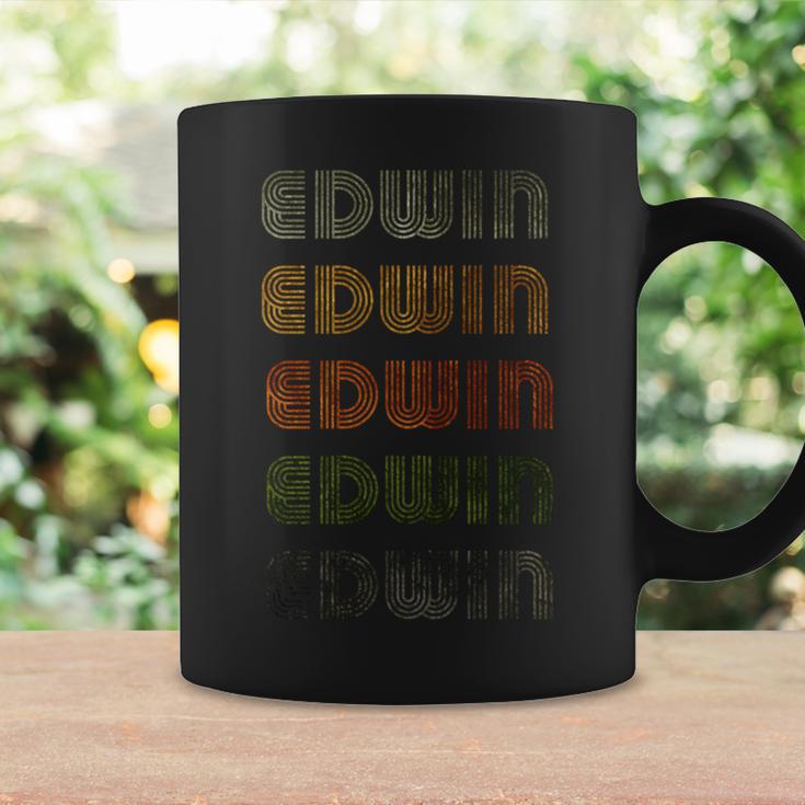 Love Heart Edwin グランジヴィンテージスタイル ブラック エドウィン 長袖tシャツ コーヒーマグ ギフトのアイデア