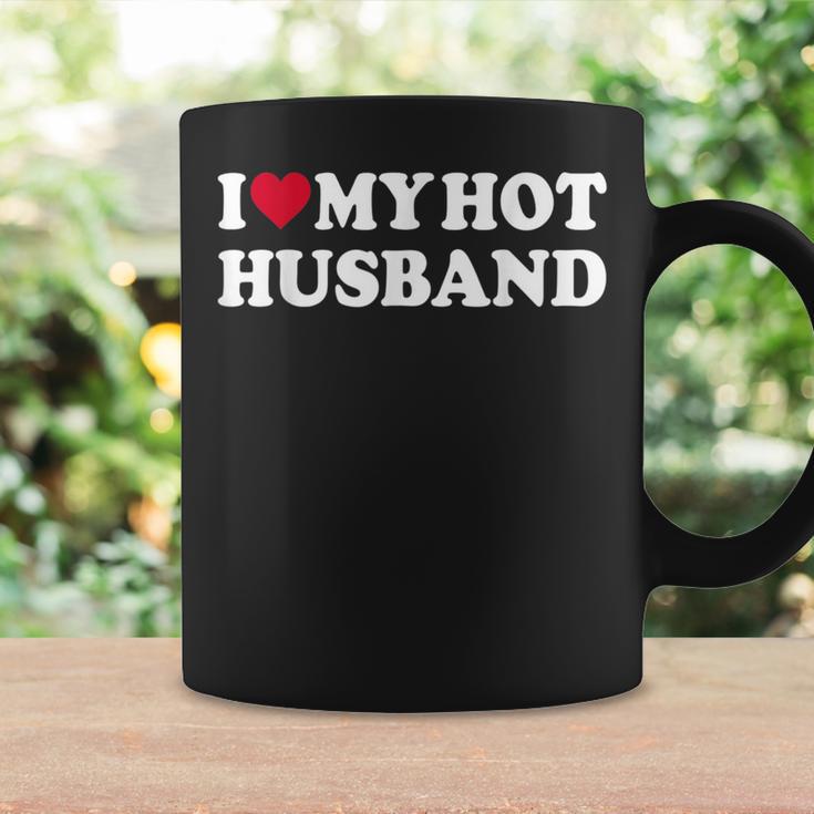 I Love My Hot Husband シャツ ファニー レッド ハート Love Hot Husband コーヒーマグ ギフトのアイデア