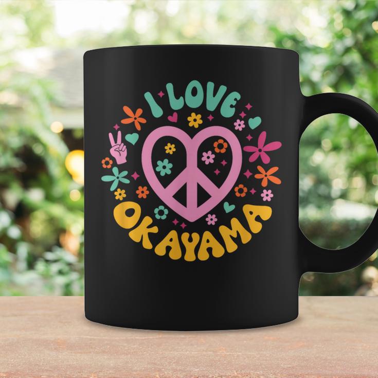 I Love Okayama 岡山が大好きです コーヒーマグ ギフトのアイデア
