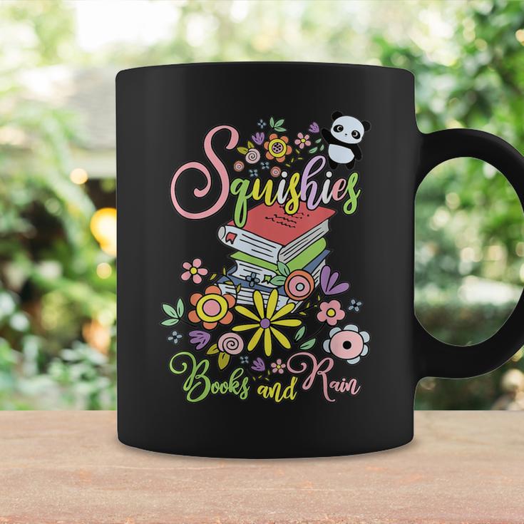 Love Panda Squishy Animal Doodles Squishies Books And Rain Graphic Print Coffee Mug Gifts ideas