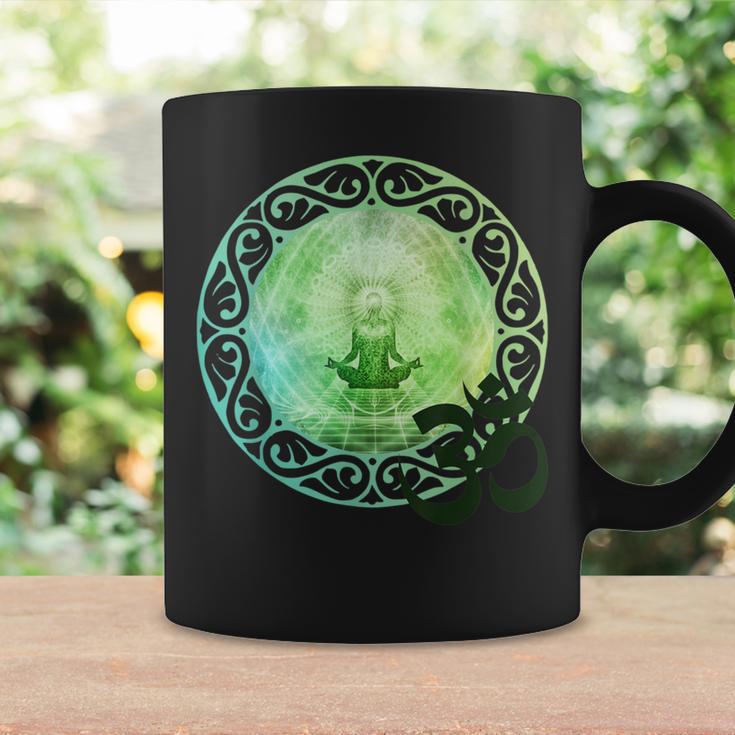 Mandala Namaste スピリチュアルブッダ ファッション服セット グリーン コーヒーマグ ギフトのアイデア