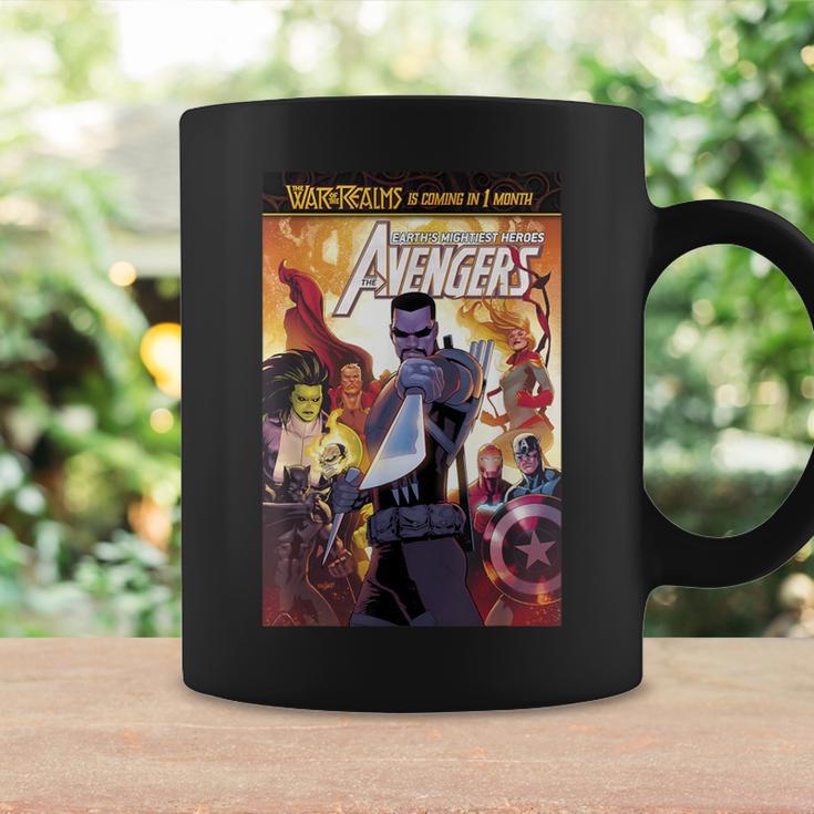 Marvel Comixology Avengers War Of Vampires Comic Book Cover Graphic Print Coffee Mug Gifts ideas
