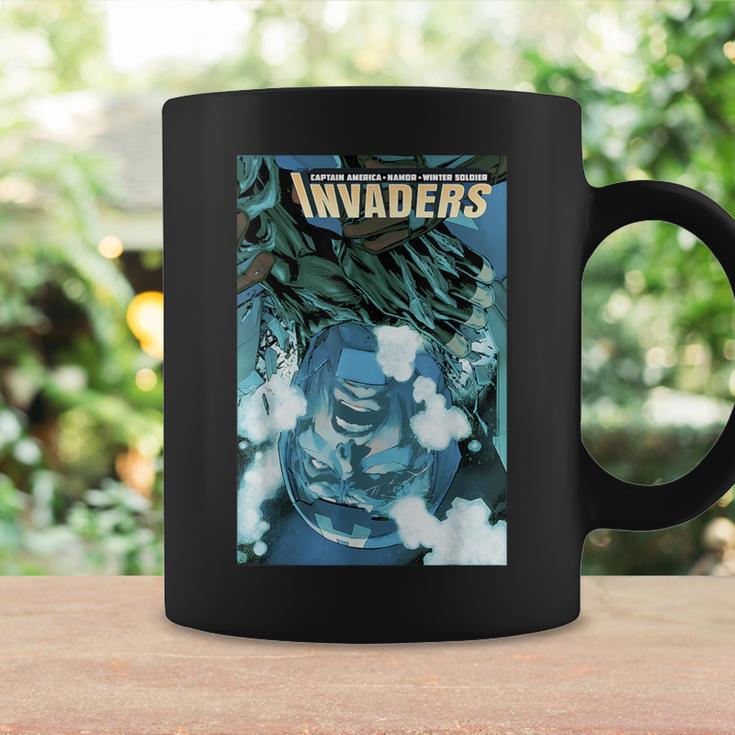 Marvel Comixology Invaders Go To Atlantis Comic Book Cover Graphic Print Coffee Mug Gifts ideas