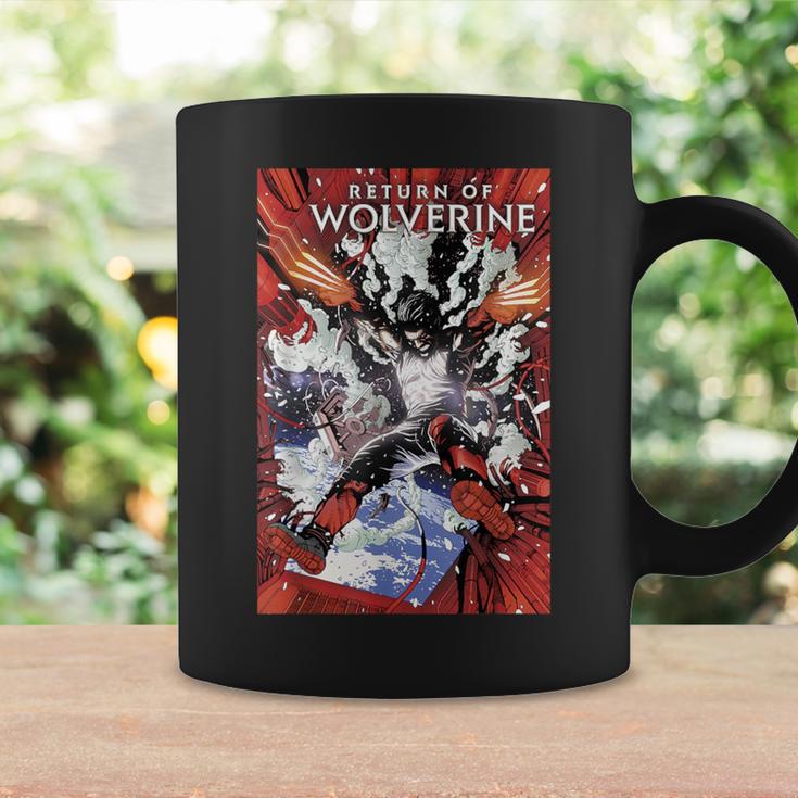 Marvel Comixology Return Of Wolverine Comic Book Cover Graphic Print Coffee Mug Gifts ideas