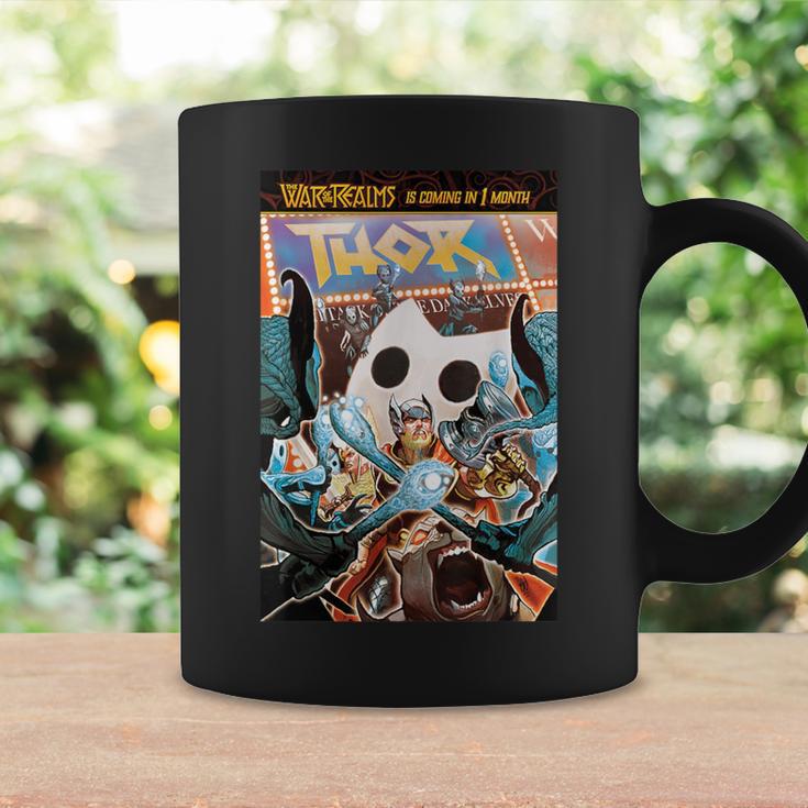 Marvel Comixology Thor Theater Comic Book Cover Graphic Print Coffee Mug Gifts ideas