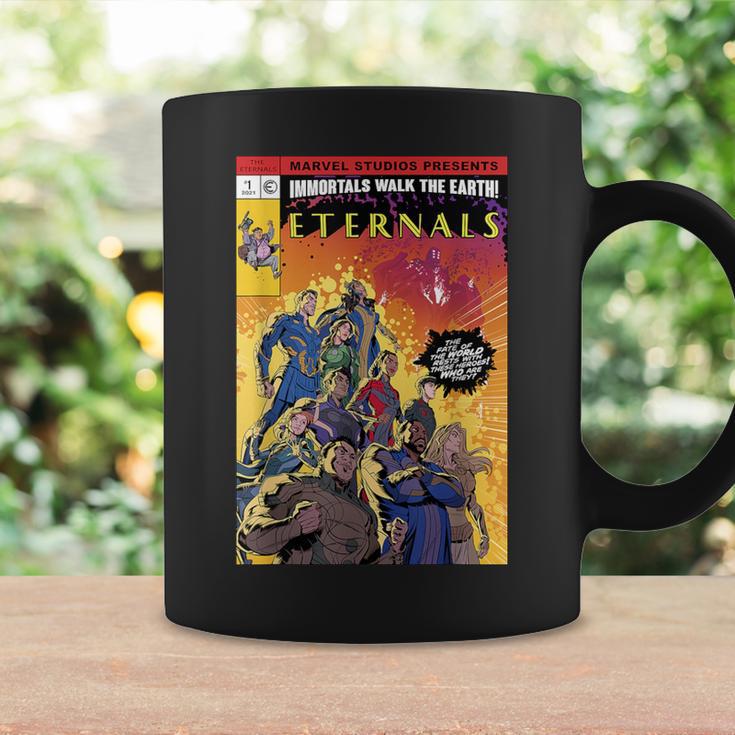 Marvel Eternals Group Shot Comic Book Cover Graphic Print Coffee Mug Gifts ideas