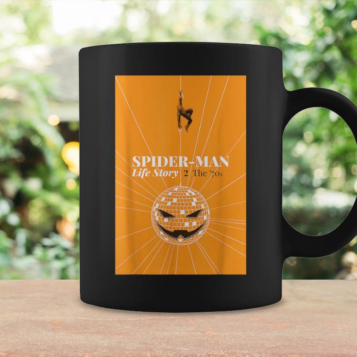 Marvel Spider-Man Life Story The 70's Comic Book Cover Graphic Print Coffee Mug Gifts ideas