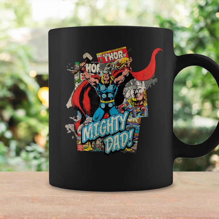 Marvel Thor Mighty Dad Comic Book Father's Day Graphic Print Coffee Mug Gifts ideas