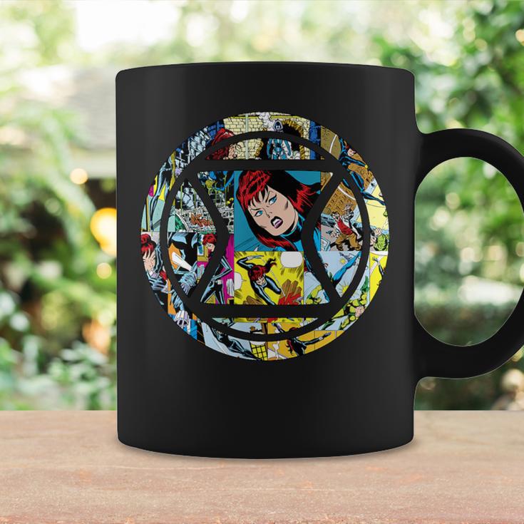 Marvel Widow Retro Comic Book Filled Spy Icon Graphic Print Coffee Mug Gifts ideas