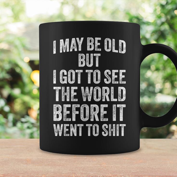 I May Be Old But I Got Toee The World Before It Went To コーヒーマグ ギフトのアイデア
