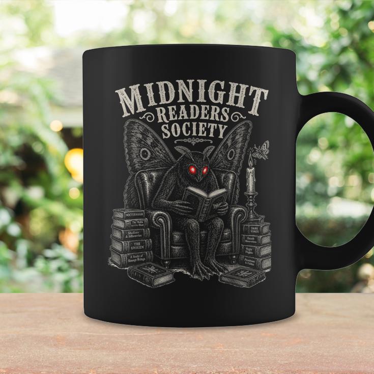 Midnight Readers Society Aesthetic Bookish Graphic Print Coffee Mug Gifts ideas