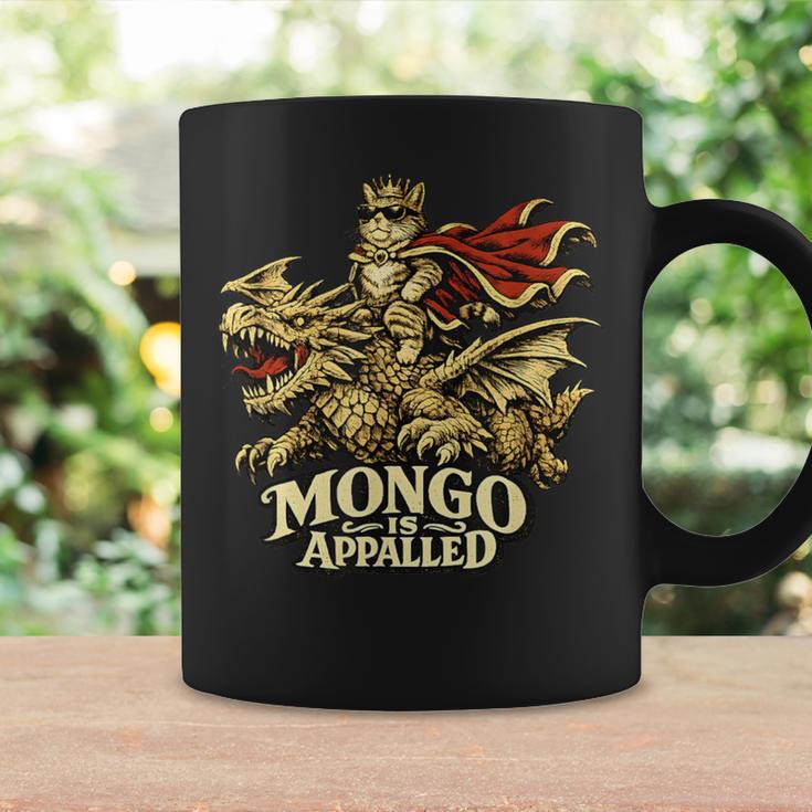 Mongo Is Appalled Princess Cat Riding Dinosaur Book Lover Graphic Print Coffee Mug Gifts ideas