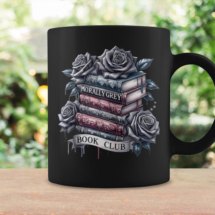 Morally Grey Book Club Floral Book Lover Graphic Graphic Print Coffee Mug Gifts ideas
