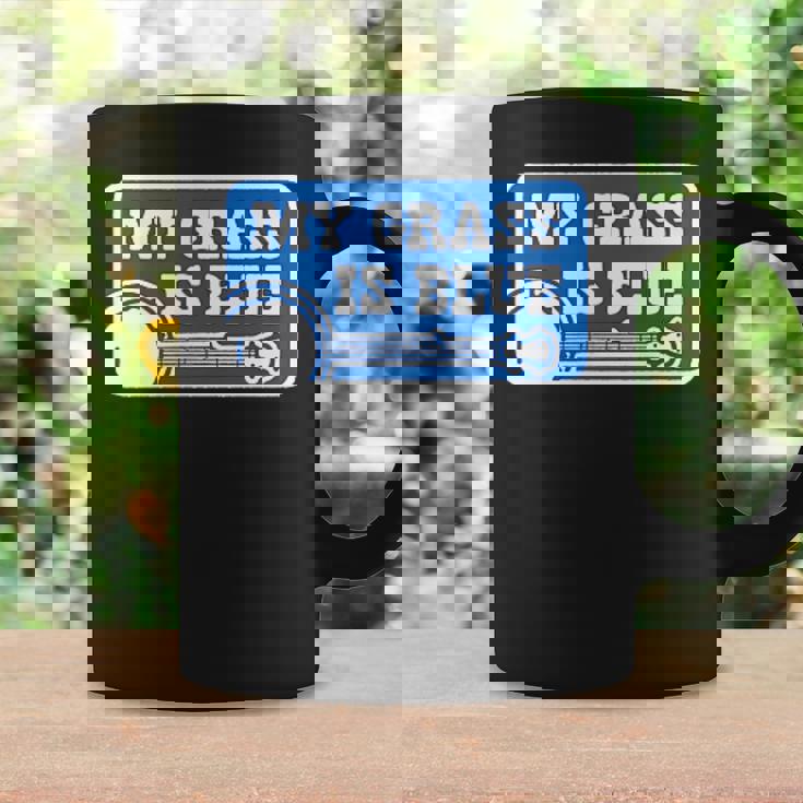 My Grass Is Blueintage Bluegrass コーヒーマグ ギフトのアイデア