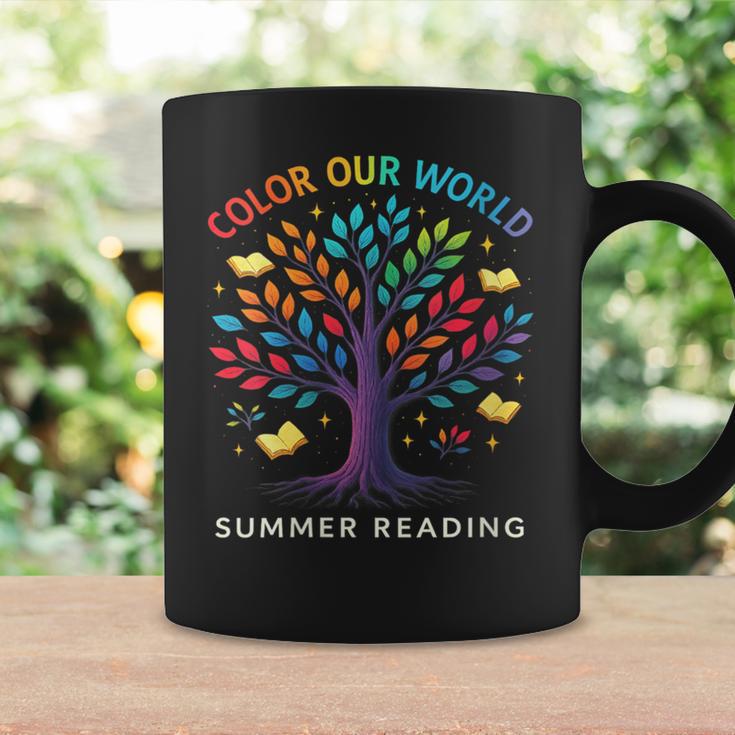 Mystical Tree Color Our World Summer Reading Books Graphic Print Coffee Mug Gifts ideas