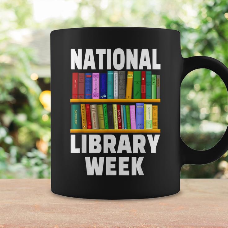 National Library Week 2021 Book Lover Reader Librarian Graphic Print Coffee Mug Gifts ideas