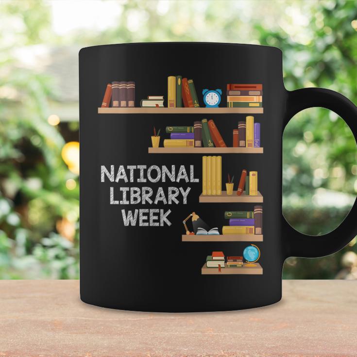 National Library Week Book Reading Library Day Librarian Graphic Print Coffee Mug Gifts ideas