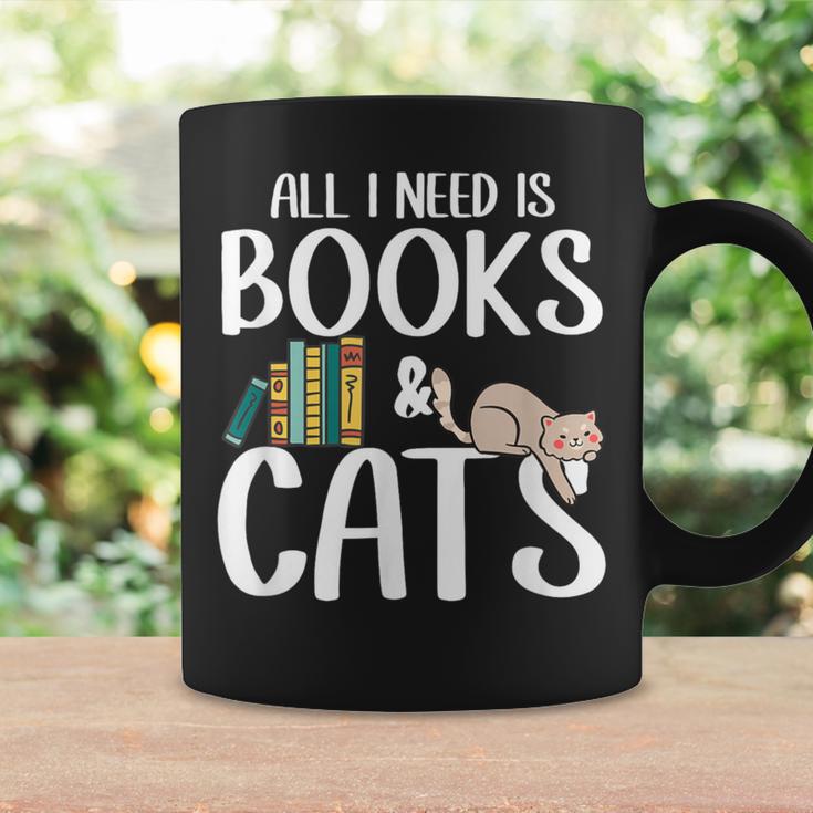 All I Need Is Books And Cats Book And Cat Lover Graphic Print Coffee Mug Gifts ideas All I Need Is Books And Cats Book And Cat Lover Graphic Print Coffee Mug Gifts ideas