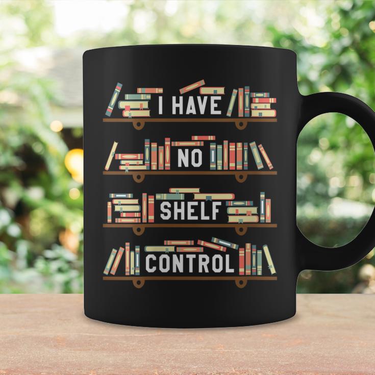 I Have No Shelf Control Book Reading Joke Reader Graphic Print Coffee Mug Gifts ideas