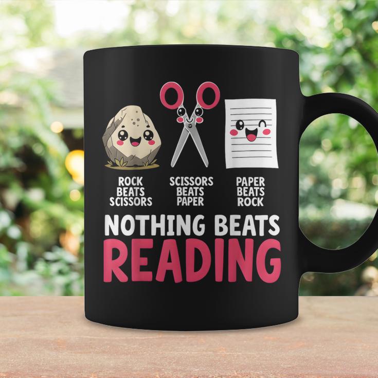 Nothing Beats Reading Rock Paper Scissors Book Lover Library Graphic Print Coffee Mug Gifts ideas Nothing Beats Reading Rock Paper Scissors Book Lover Library Graphic Print Coffee Mug Gifts ideas