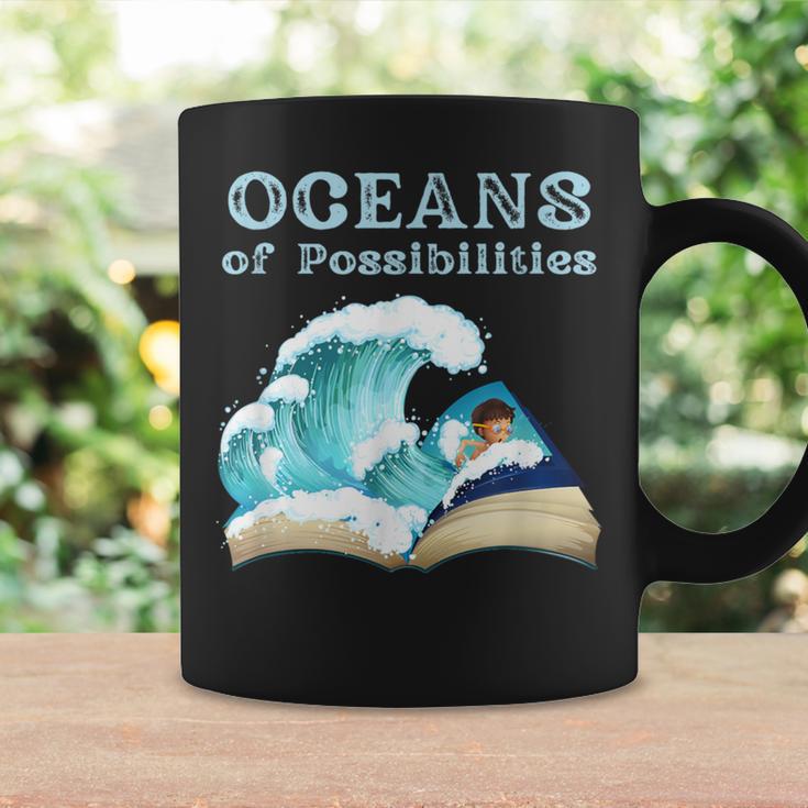 Oceans Of Possibilities Book Waves Summer Reading 2022 For Men Women Kids Graphic Print Coffee Mug Gifts ideas