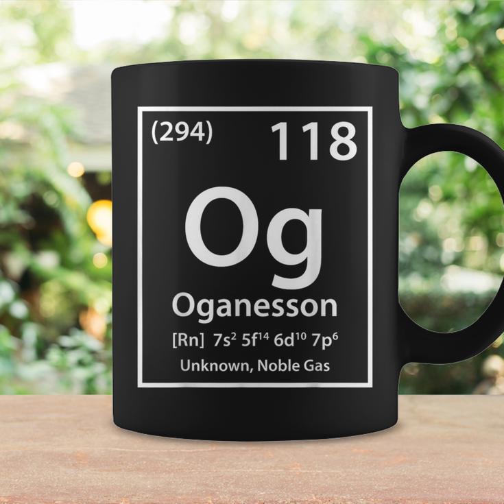 Oganesson Element ホワイト コーヒーマグ ギフトのアイデア