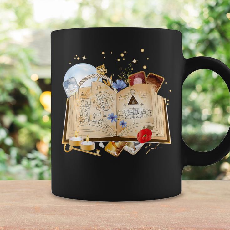 Old Book With Spells And Magical Accessories Graphic Print Coffee Mug Gifts ideas