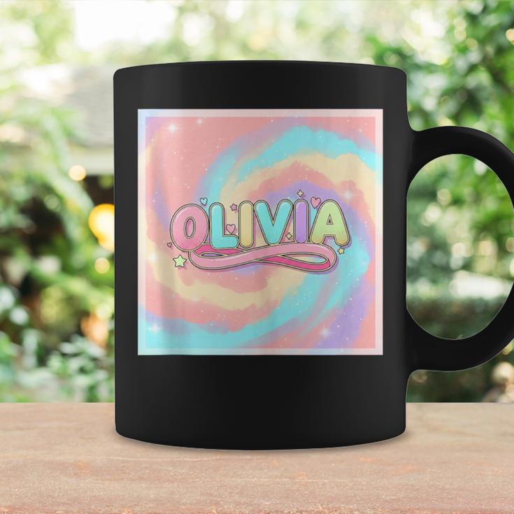 Olivia Comic Book Style Graphic Print Coffee Mug Gifts ideas