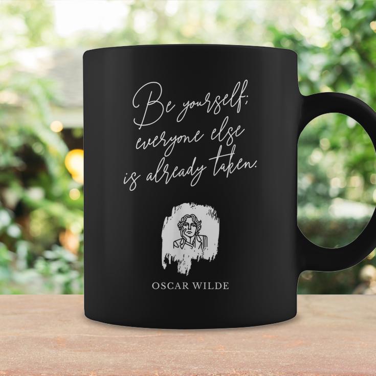 Oscar Wilde Quote – Literary For Book Fans And Writers Graphic Print Coffee Mug Gifts ideas