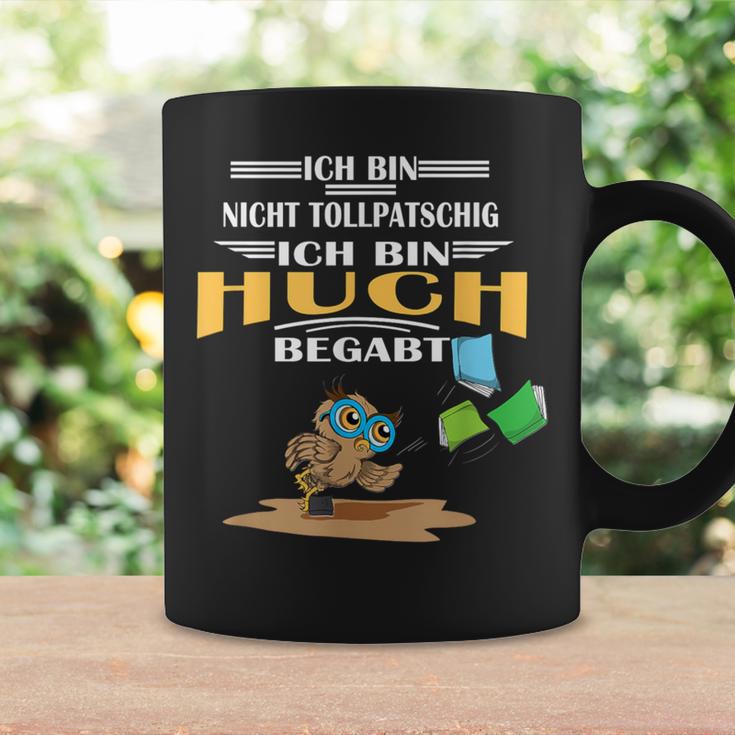 Owl Nicht Tollpatschig Bin Huchbegabt Reading Books Graphic Print Coffee Mug Gifts ideas
