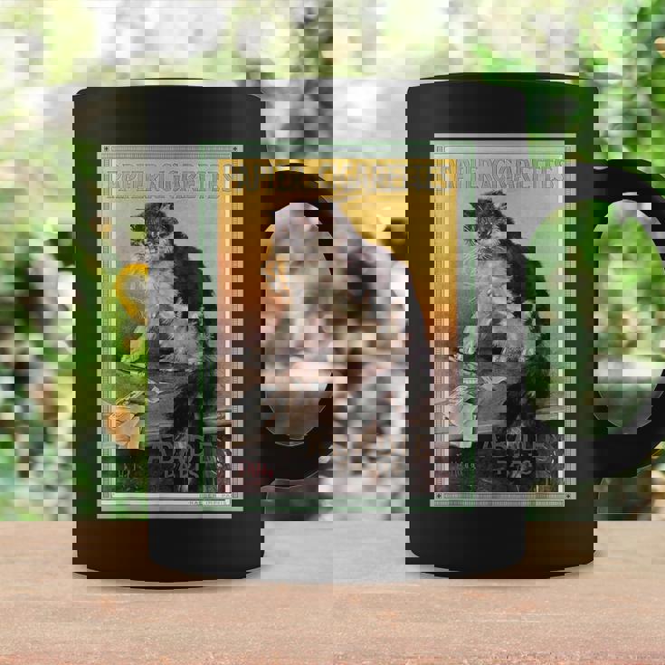 Papier A Cigarettes Abadie Paris ビンテージタバコ広告 コーヒーマグ ギフトのアイデア