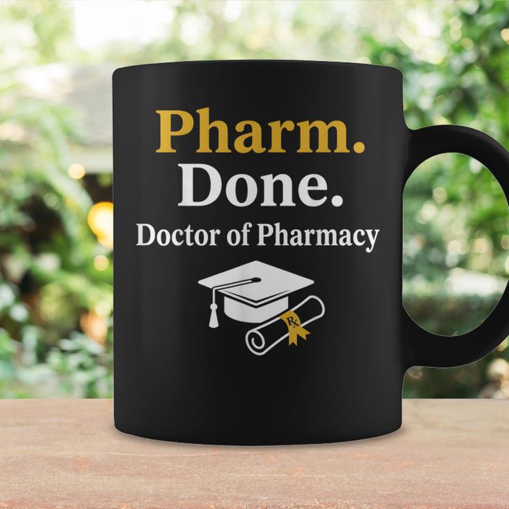 Pharm Done ドクターオブファーマシー 卒業式 コーヒーマグ ギフトのアイデア
