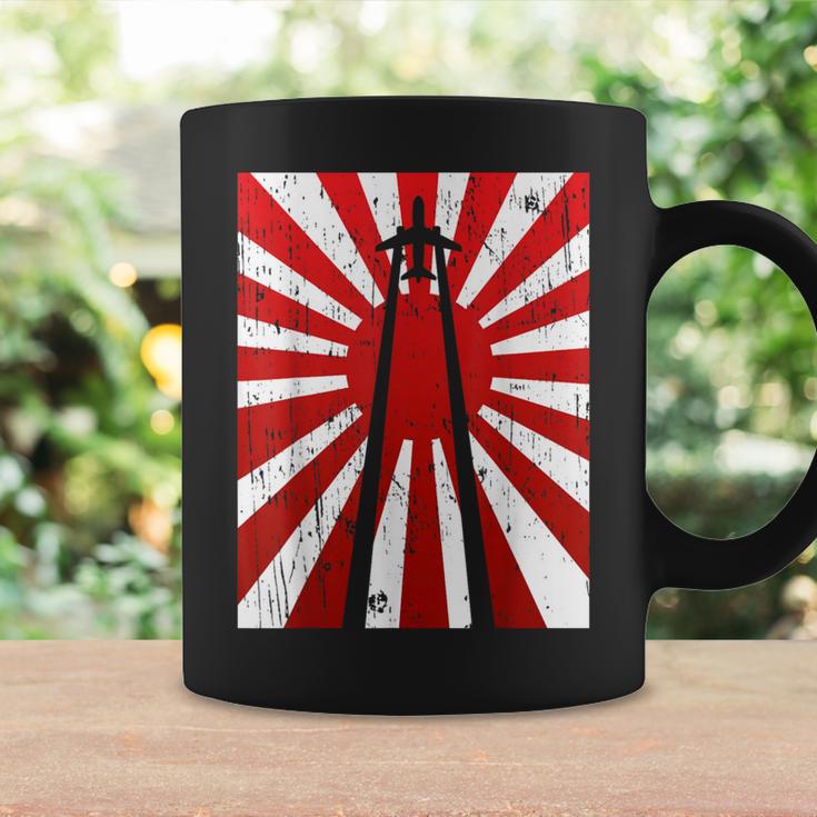 Pilot Plane Airport Air Traffic Controller Risingun Flag コーヒーマグ ギフトのアイデア