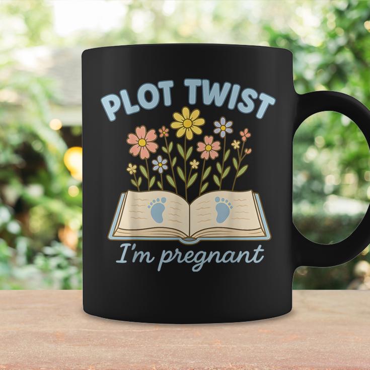 Plot Twist I'm Pregnant Literary Pregnancy Announcement Book Graphic Print Coffee Mug Gifts ideas Plot Twist I'm Pregnant Literary Pregnancy Announcement Book Graphic Print Coffee Mug Gifts ideas